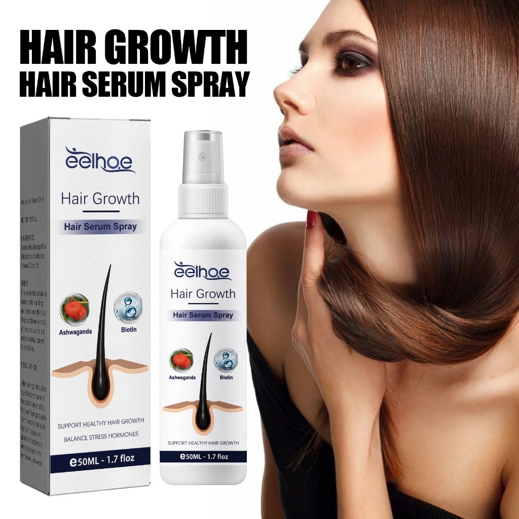 Eelhoe Herbal Hair Growth Serum Spray Hair Care Strengthen Hair Prevent