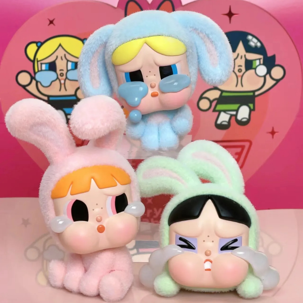 GenuinePOPMART CRYBABY X The Powerpuff Girls Series Confirmed Figure