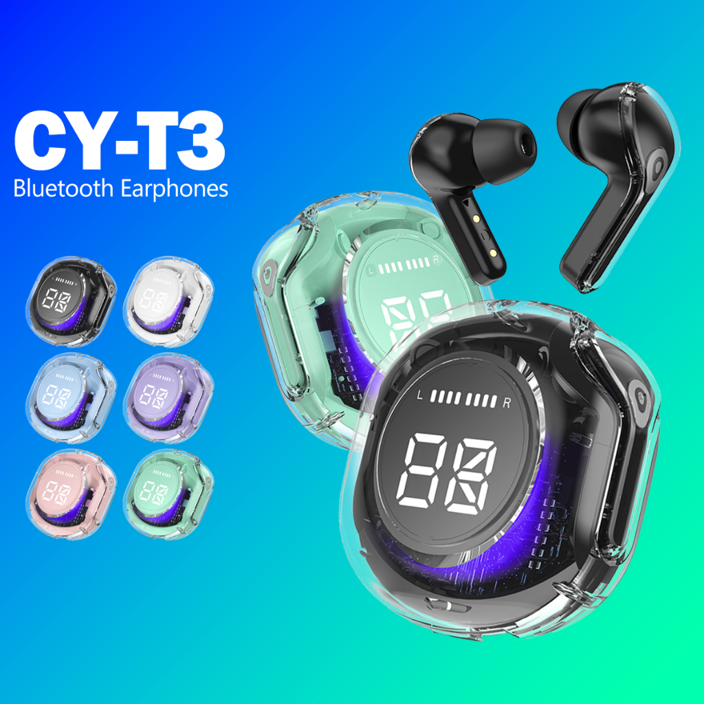 Cy T Tws Wireless Earphone Bluetooth Sport Gaming Headsets Noise