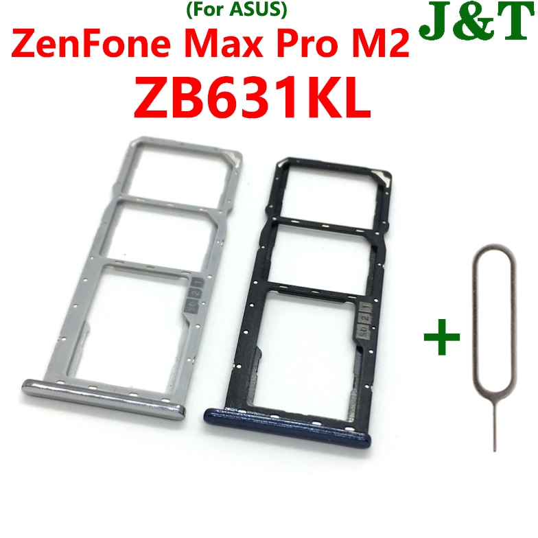 Sim Tray For Asus Zenfone Max Pro M Zb Kl Sim Card Adapter Sim Card