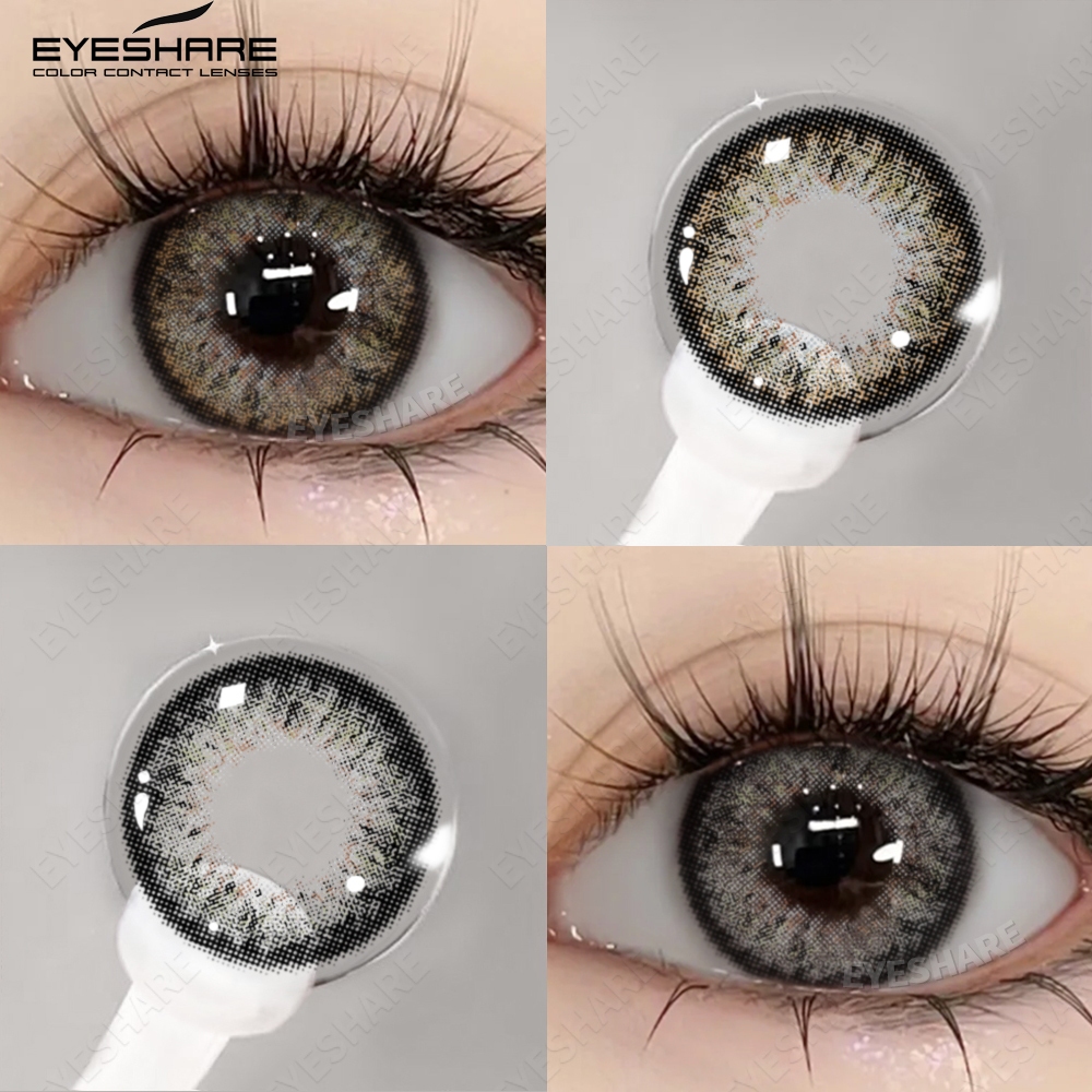 Eyeshare Pcs King Series Color Contact Lenses Korea Style Brown Iris