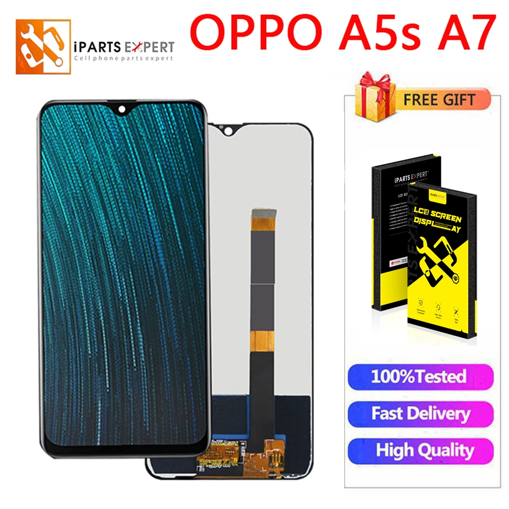 IPARTSEXPERT Original Lcd For Oppo A7 A5s Original Lcd With Frame