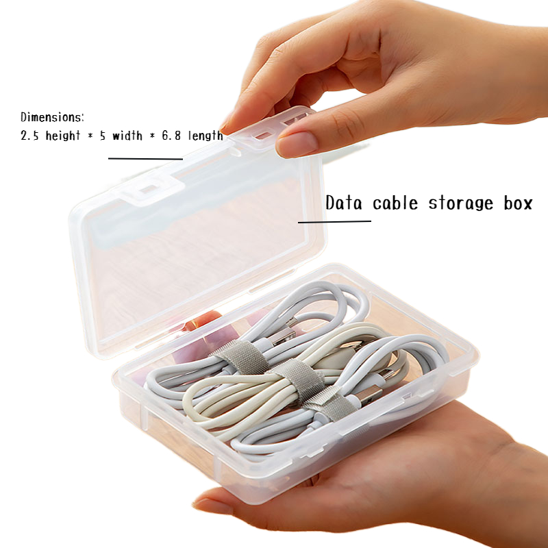 Data Cable Storage Box Charging Cable Storage Box Storage Box Small