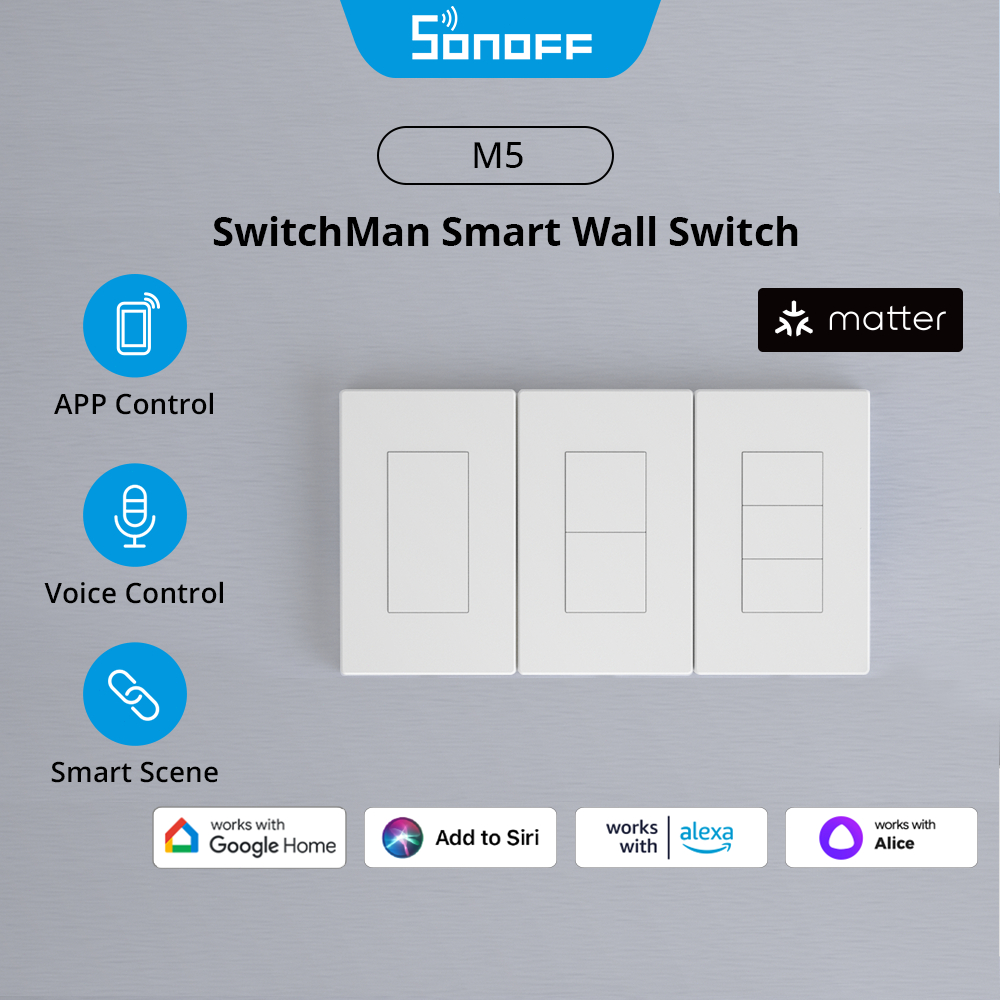 Sonoff M Matter Switchman Smart Wall Switch M Matter Mechanical