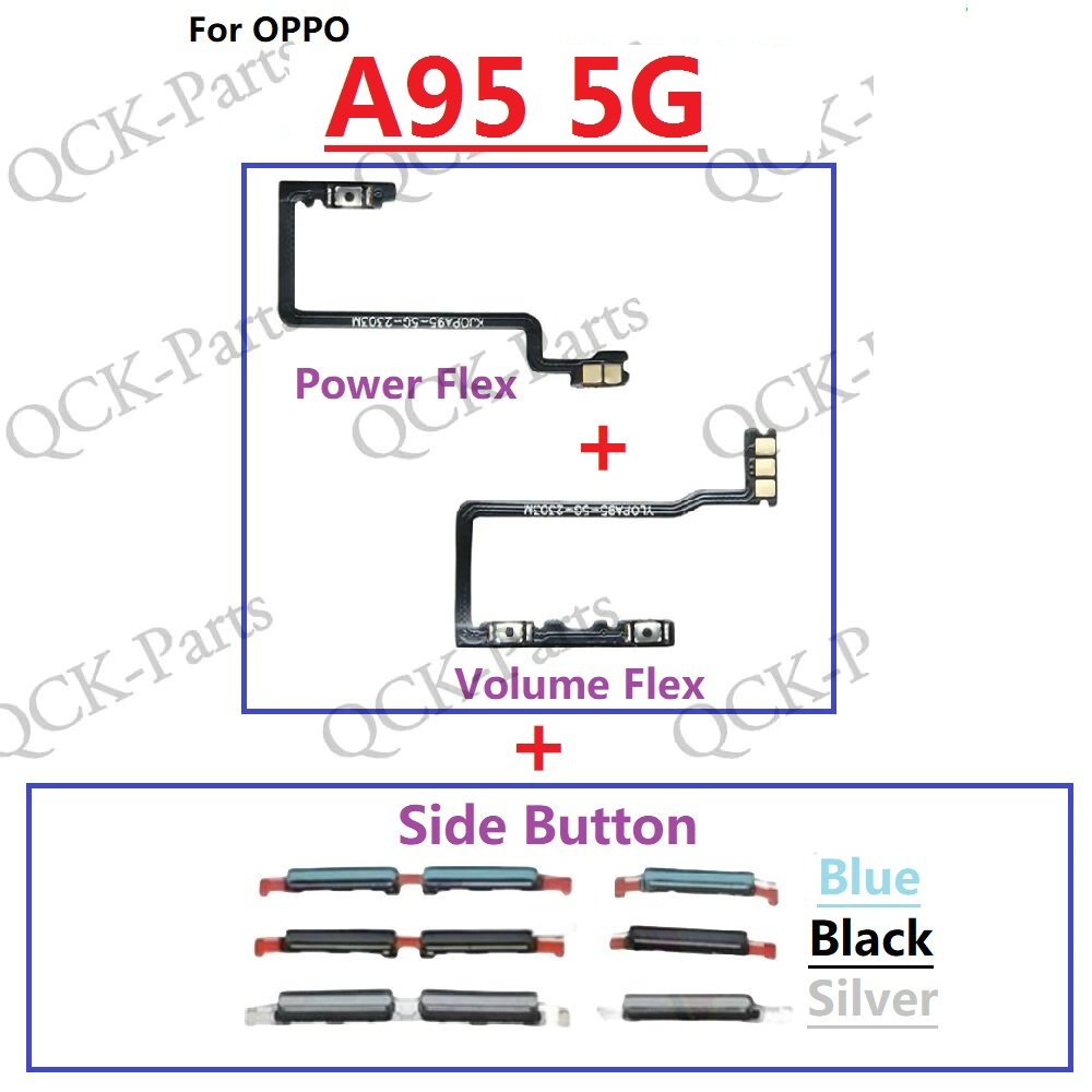 Volume Power Flex Cable For Oppo A G On Off Power Voulme Side