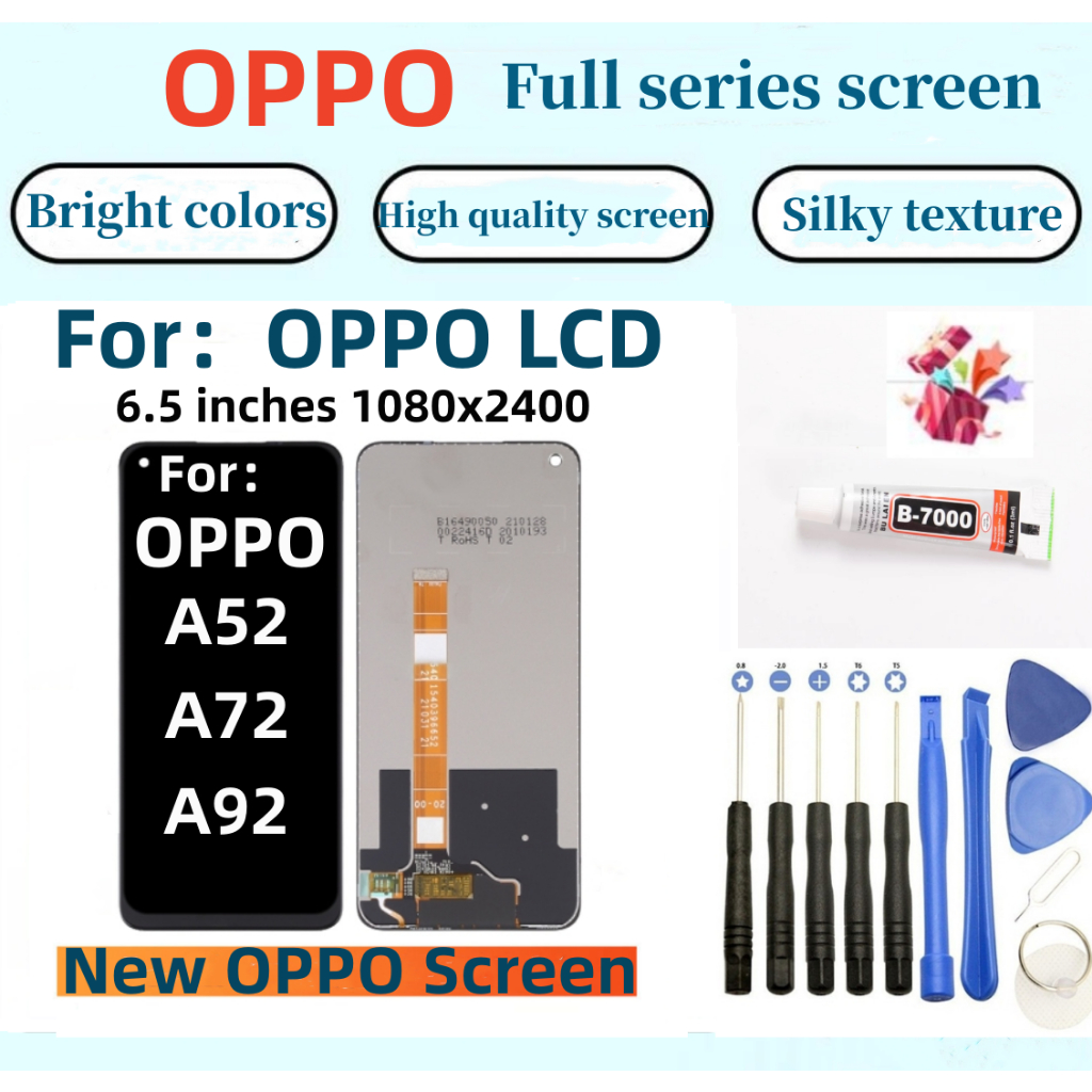 Brand New OPPO LCD Screen Suitable For A52 A72 A92 CPH2061 CPH2059