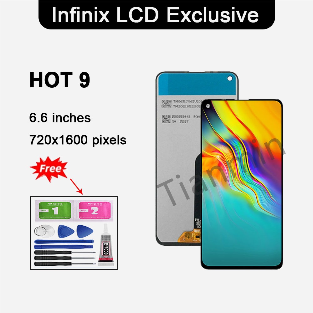 Infinix Hot X Lcd Original Touch Screen Assembly Replacement