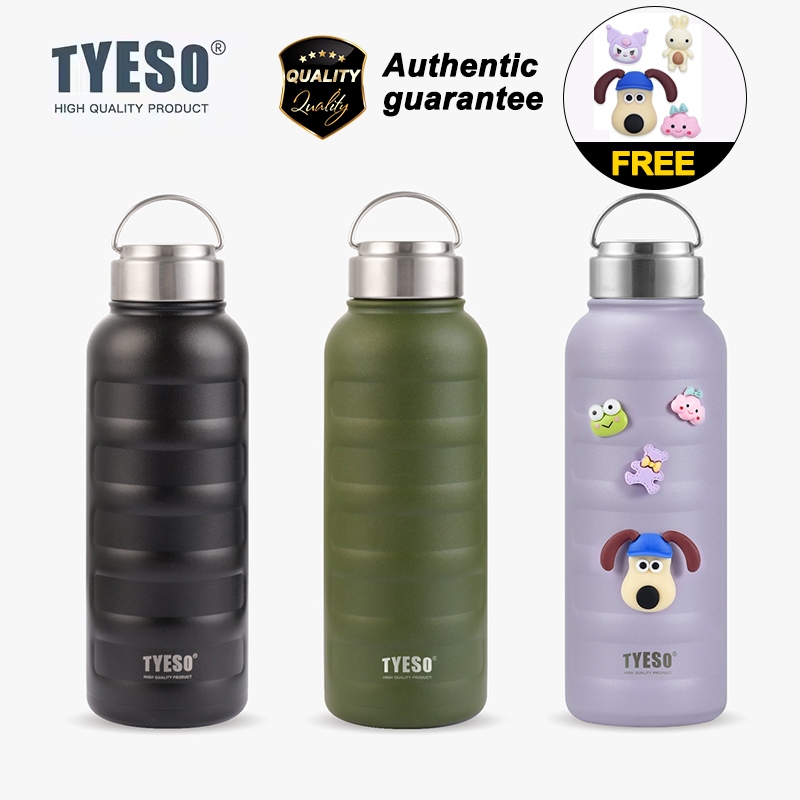 Original Tyeso Vacuum Insulated Tumbler Hot And Cold Thermoflask