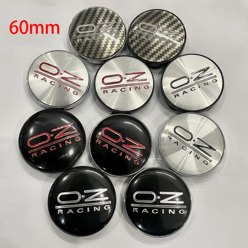 4Pieces 60mm OZ Hub Cap Car Rim Wheel Center Cap For O Z Racing Sport