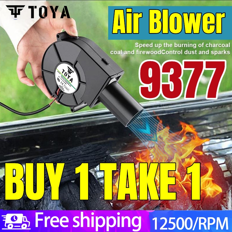 TOYA Blower Fan For Kalan Used Oil 9733 Air Blower With Controller 12V