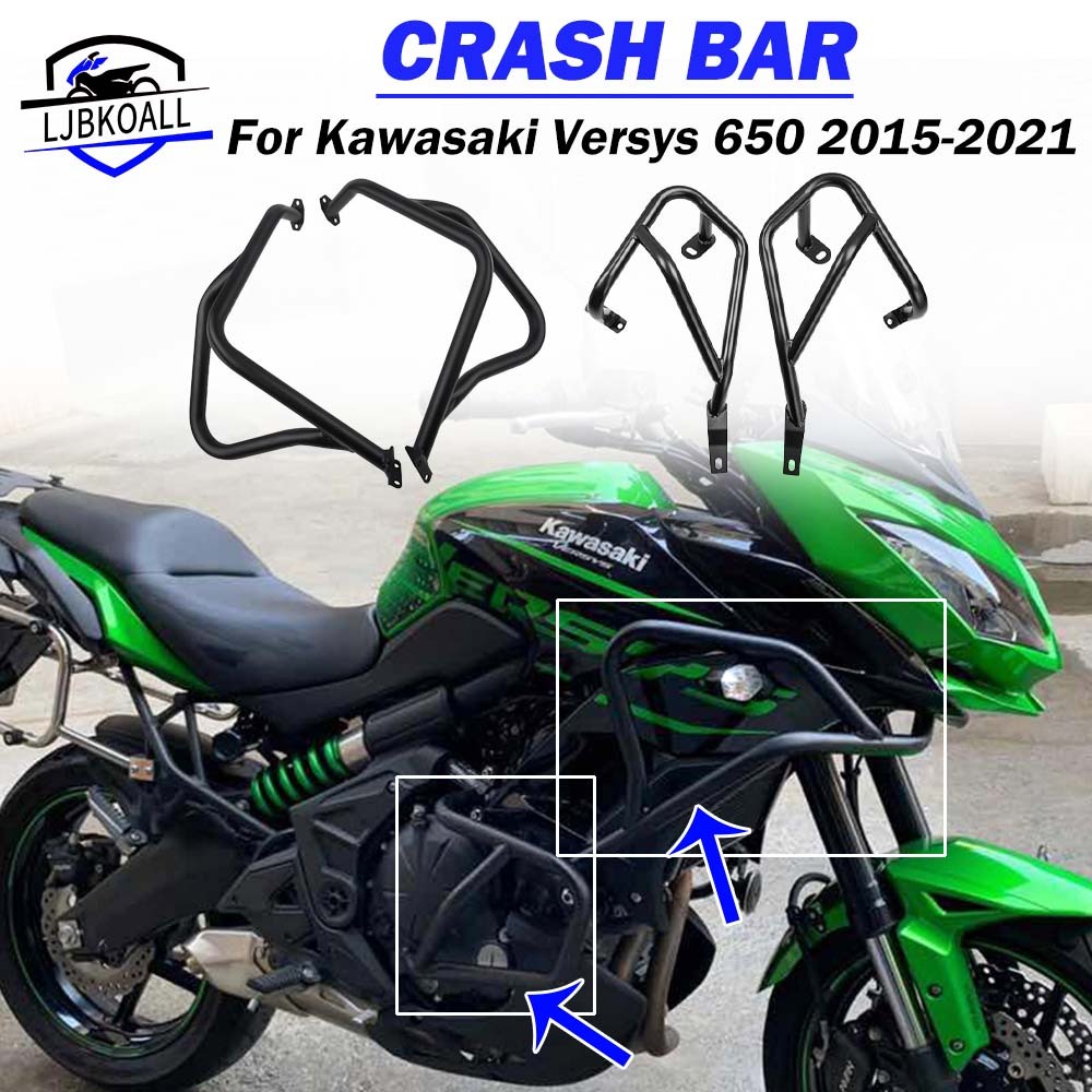 For Kawasaki Versys Engine Guard Highway Crash Bar