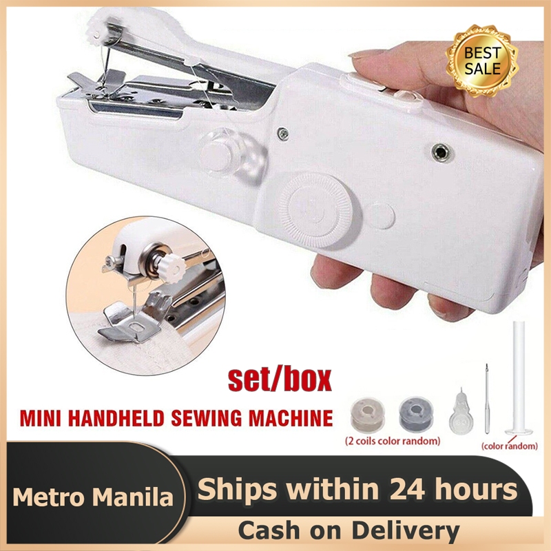 Ready Stock Original Electric Handheld Sewing Machine Mini Portable