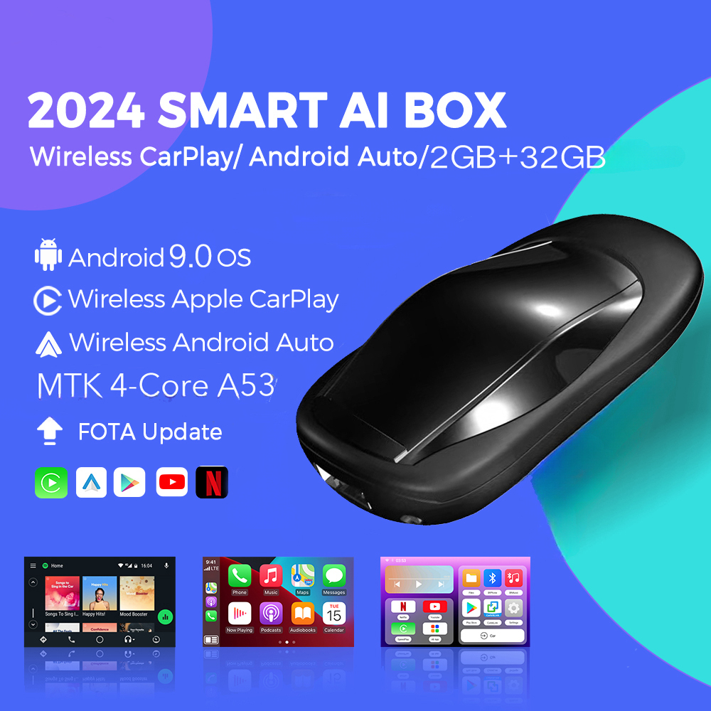 IHeylinkit Carplay Ai Box 2 32G Android 9 0 Wireless CarPlay Android