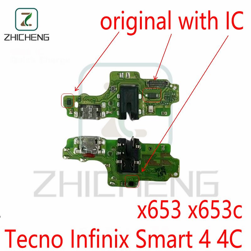 Usb Charging Port Board Dock Plug Connector For Tecno Infinix Smart