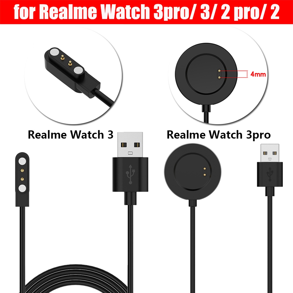 USB Charging Cable Cord For Realme Watch 3 3 Pro Watch 2 Pro