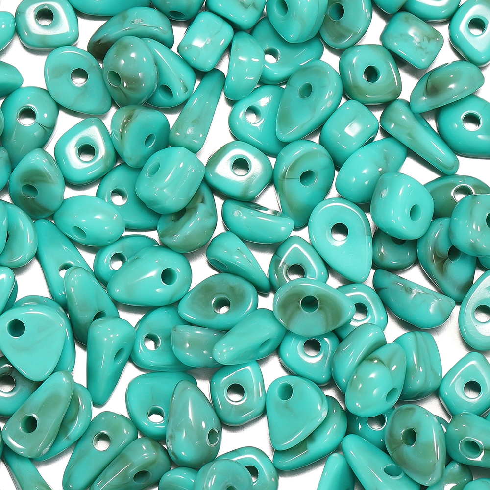 St Kunkka 50 100pcs Acrylic Imitation Natural Irregular Stone Beads