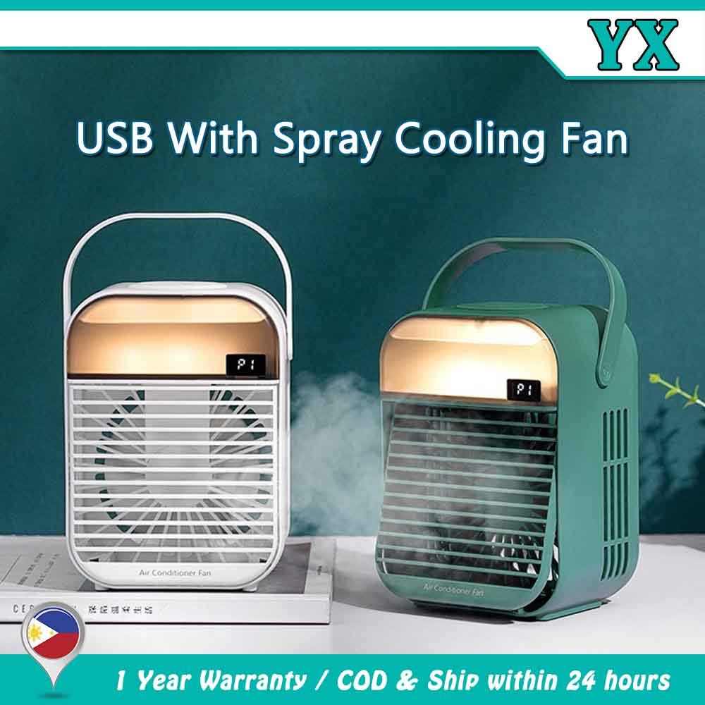 Thunlit Air Conditioner Fan 2000mAh Rechargeable Portable Mini Air