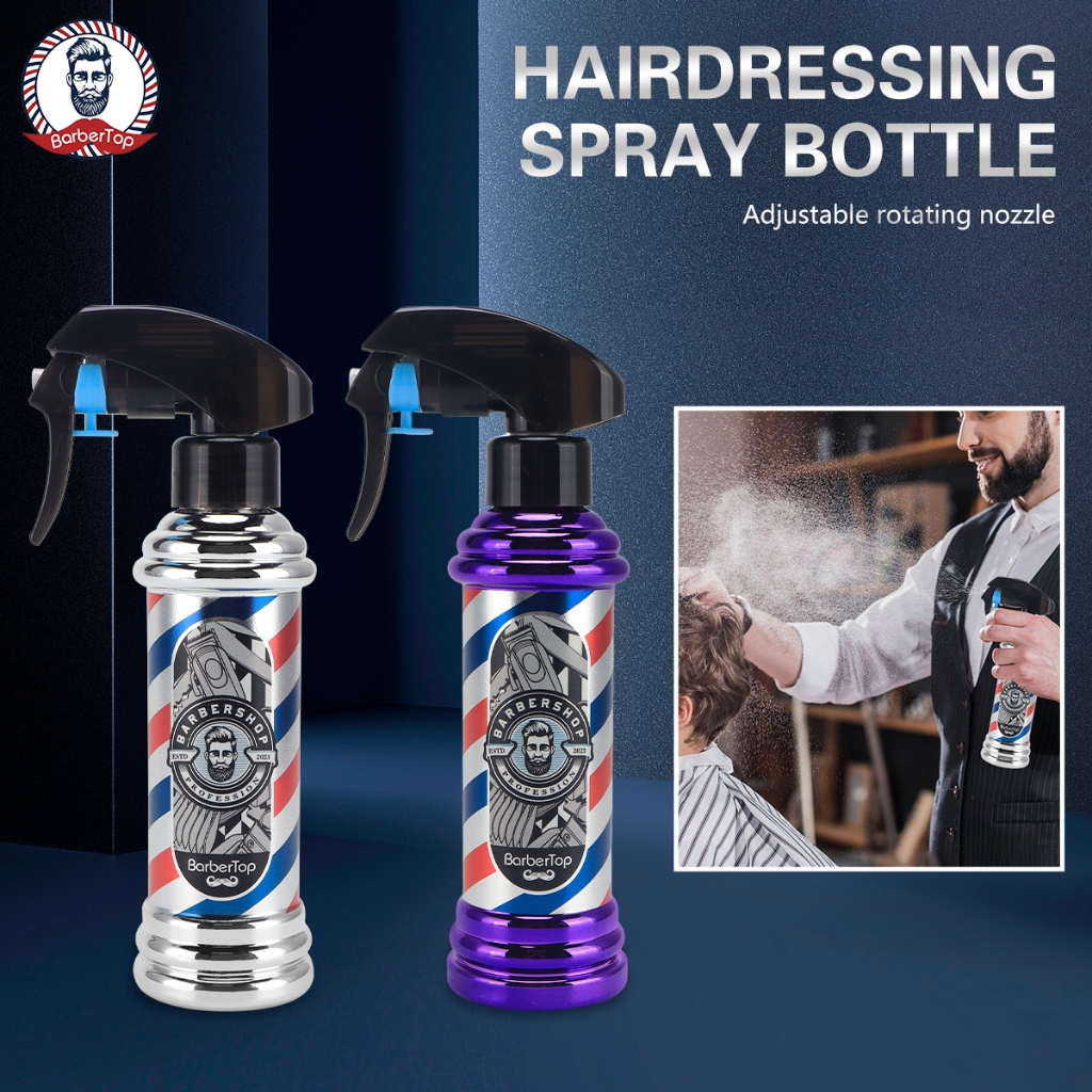 Barber Spray Bottle Barber Stylist Fine Mist Sprayer Refillable