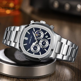 CRRJU Brand Men S Watches Top Luxury Fashion High End Sports Waterproof