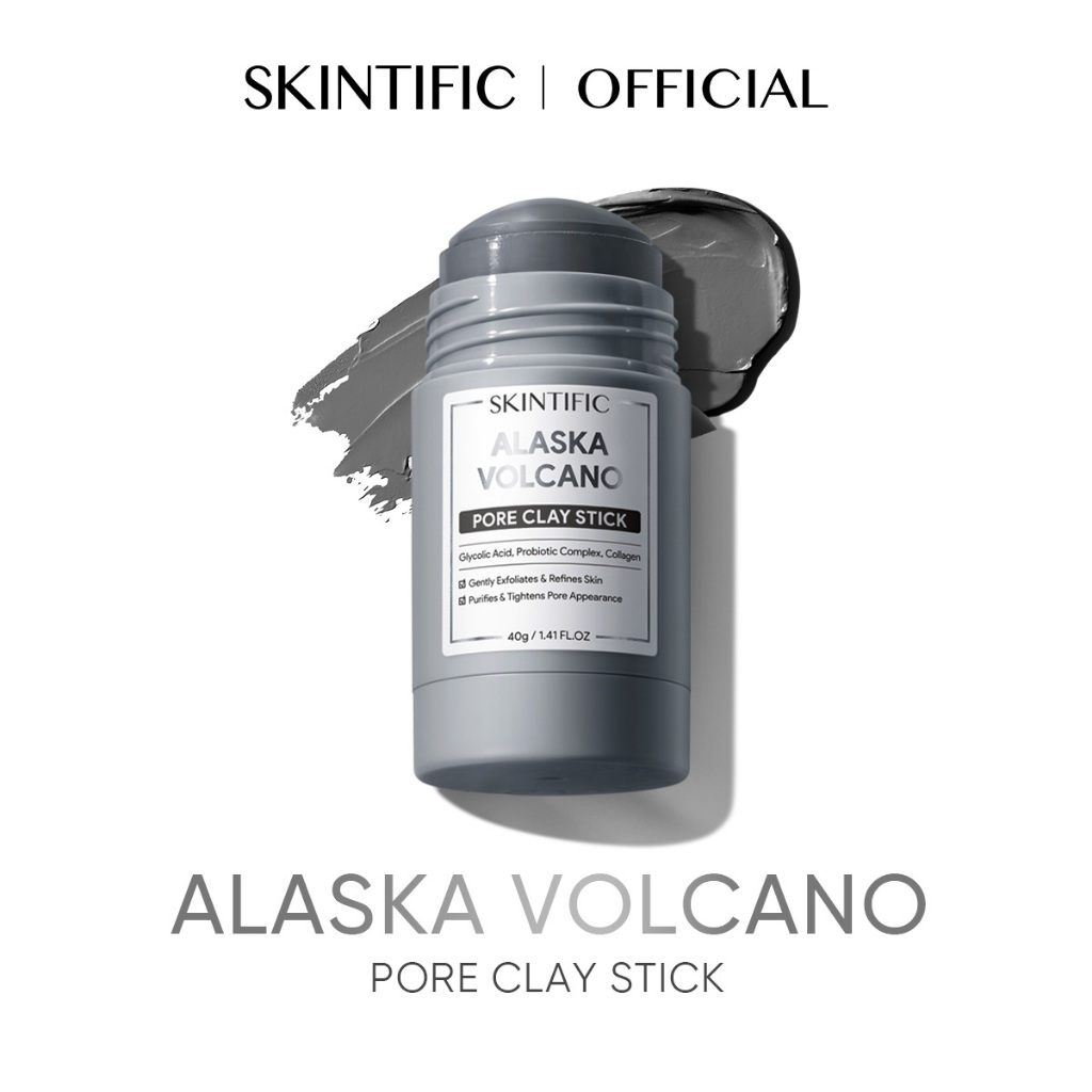 SKINTIFIC Alaska Volcano Pore Clay Mask Stick Anti Blackhead Deep