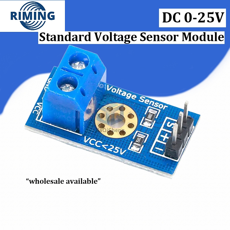 Smart Electronics Dc V Standard Voltage Sensor Module Test