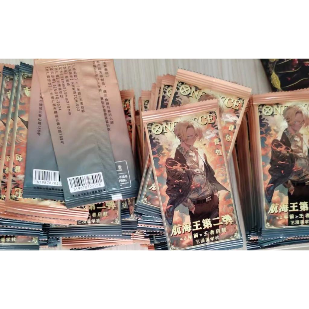 One Piece Anime Card Randomly Sealed Pack Luffy Boa Uta Yamato Card