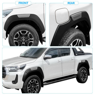 Revo Fender Flare Toyota Hilux Conquest Design Slim Fender Flare Matte