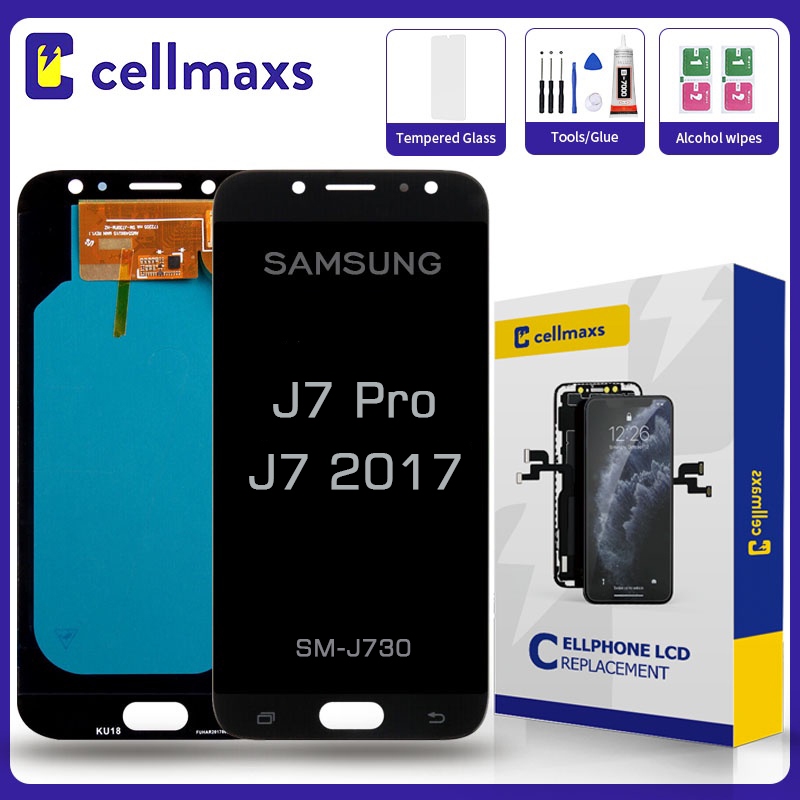 For SAMSUNG Galaxy J7 PRO J7 2017 J730 J730G J730G DS SM J730 LCD Touch