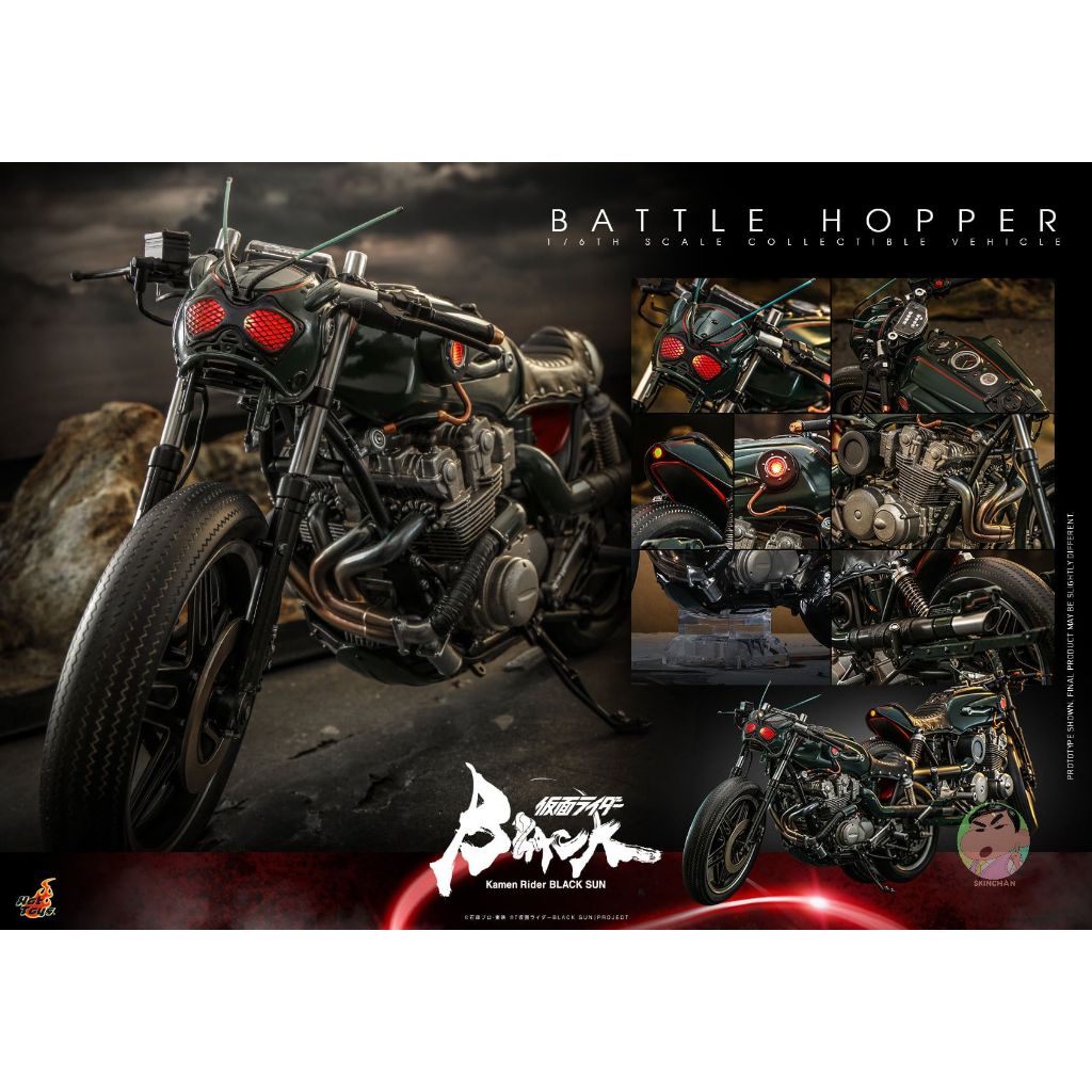 Hot Toys TMS106 KAMEN RIDER BLACK SUN BATTLE HOPPER 1 6th Scale