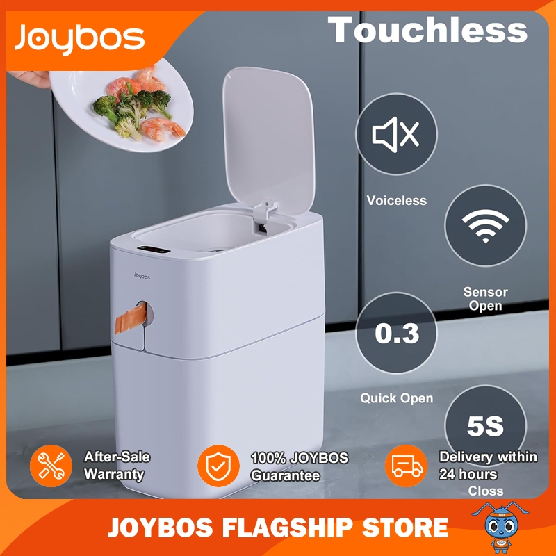 Joybos Narrow Smart Trash Bin With Cover L Large Capacity Trash Can