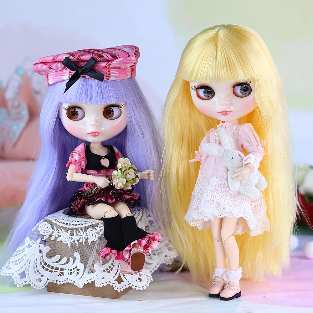 DBS Blythe Doll Discolored Hair Only Sell Nude Doll No Clothes No