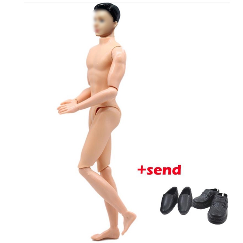 Moveable Cm Jointed Doll Male Nude Doll Naked Body With Head Shoes