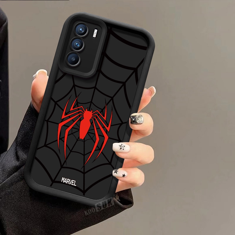 Spider Man Case For Infinix Hot I G G Smart Soft Case Red Spider Phone Casing Back