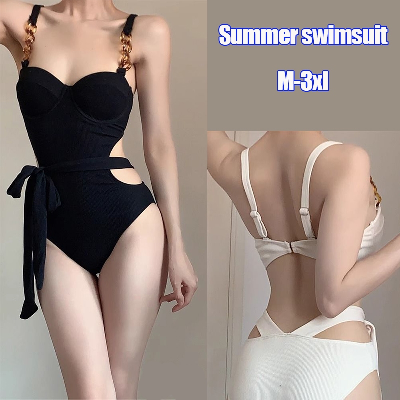 Women Swimsuit Black One Piece Triangle Women S Sexy Bikini Vacation