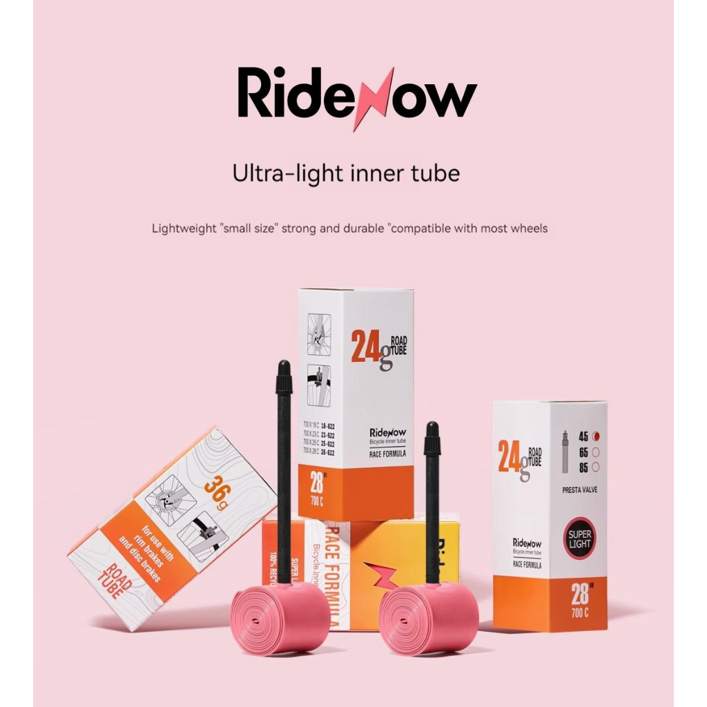 Ready Stock Ridenow Ultralight Bicycle Inner Tube G G Tpu X