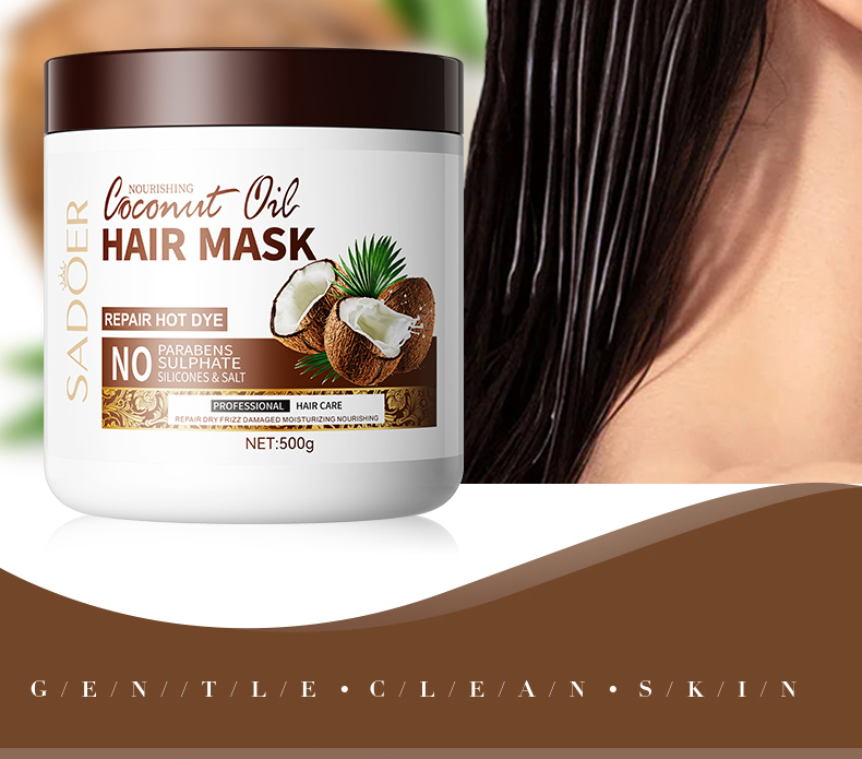 SADOER Coconut Hair Mask Nourishing Conditioner Creamsilk Conditioner