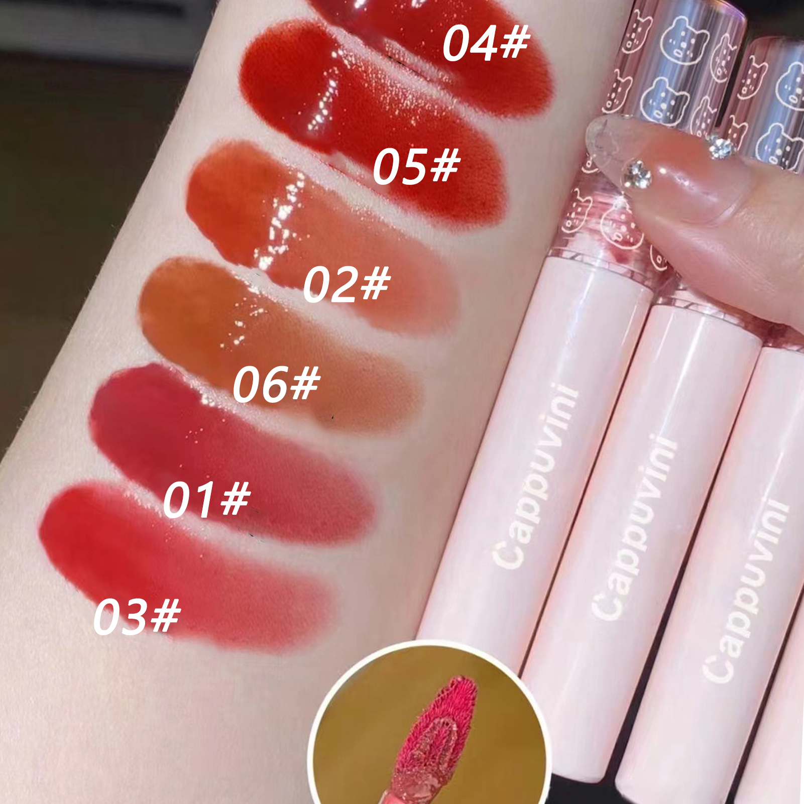 Cappuvini Natural Nude Korean Lip Glaze 3g Shopee Philippines