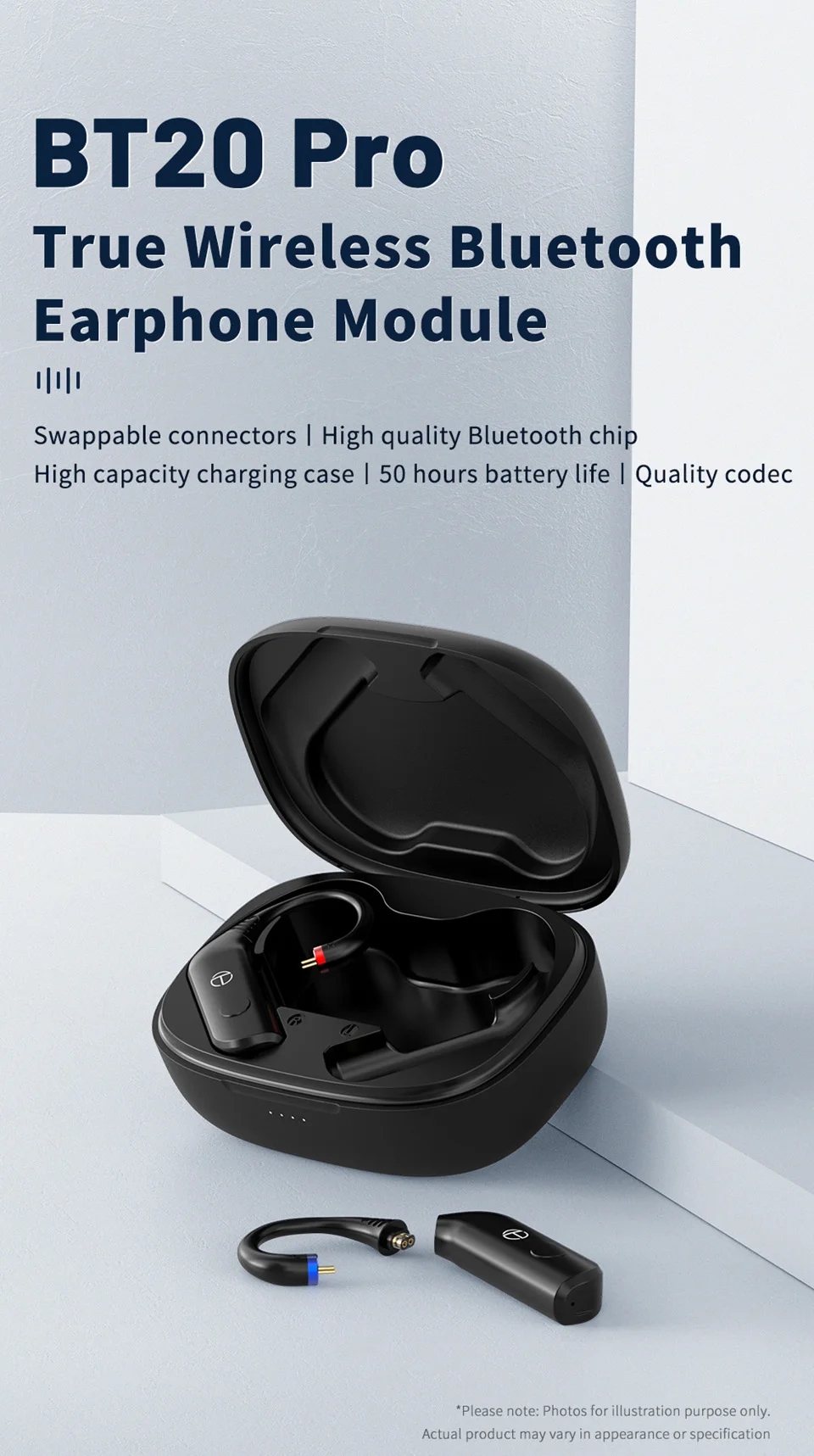 Trn Bt Pro True Wireless Bluetooth Earphone Module Mm Mm Mmcx