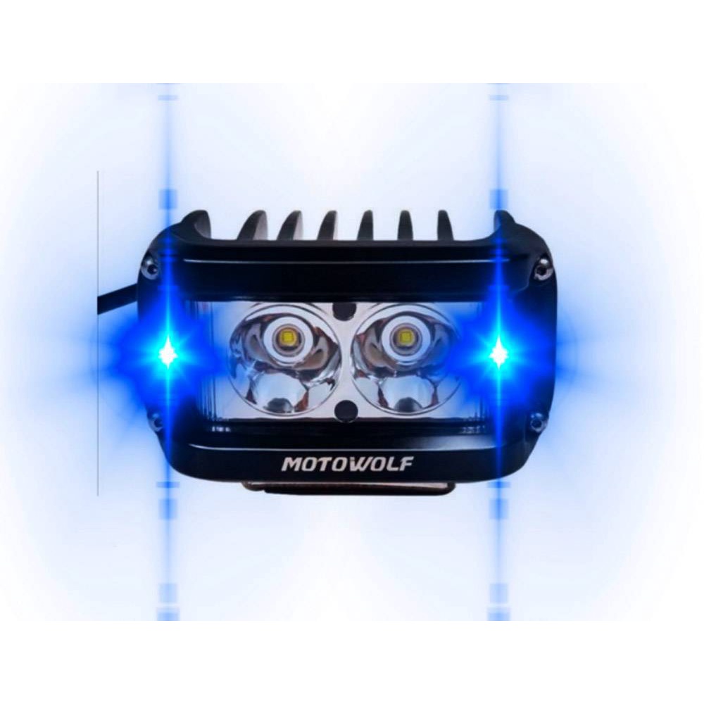 Factory Price 24hrs Ship Out Original MOTOWOLF LED Light With Blue