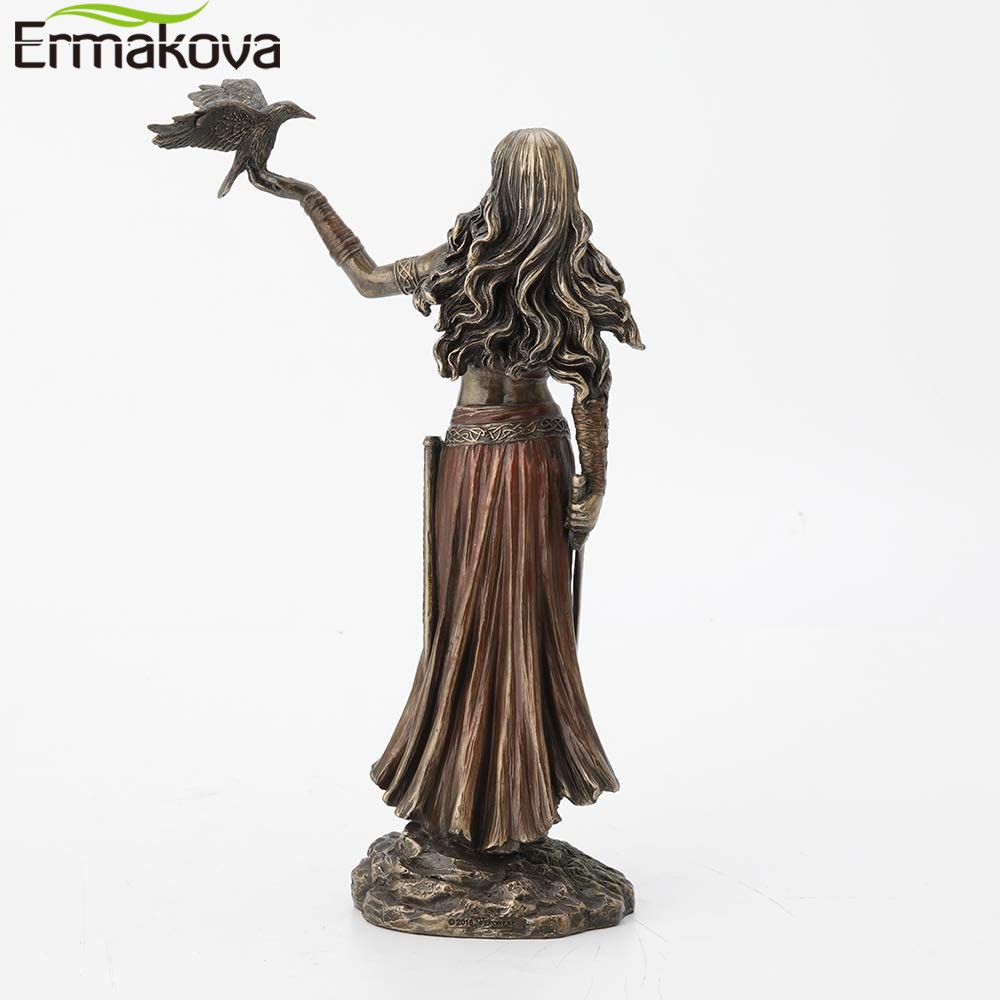 Ermakova Resin Statue Greek Goddess Morrigan The Celtic Goddess Of