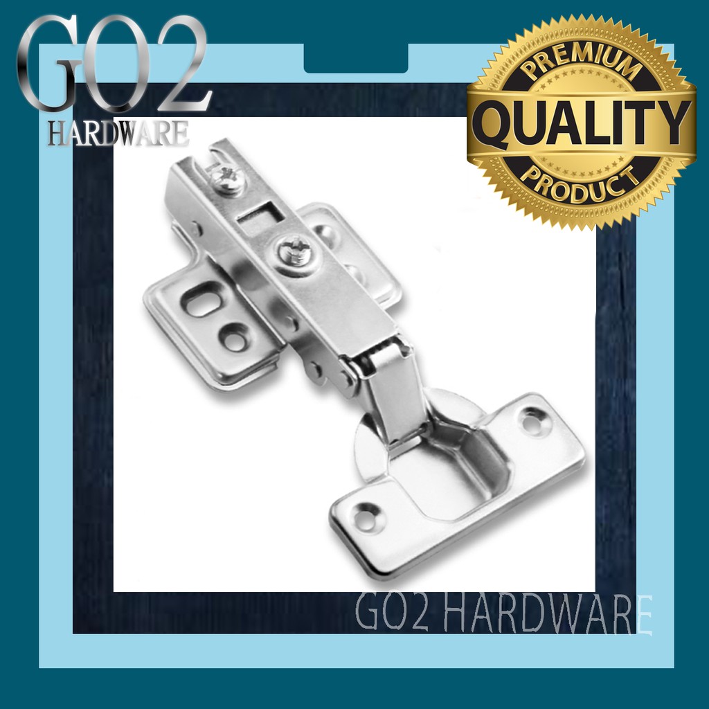 Hydraulic Soft Close Concealed Cabinet Hinge Pair Pcs Cod Shopee