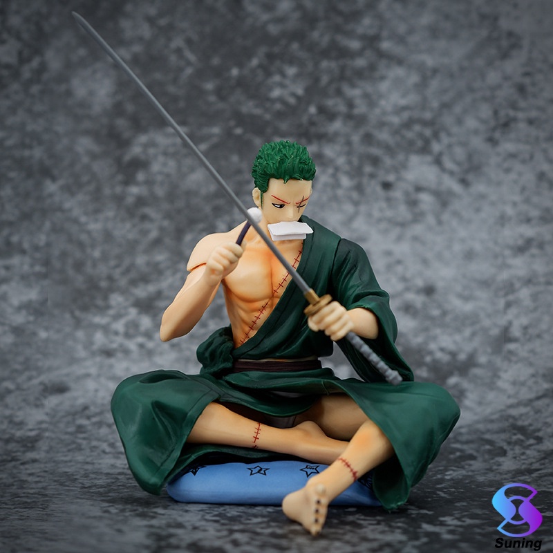 Action Figure Anime Zoro One Piece Squatting Shopee Philippines