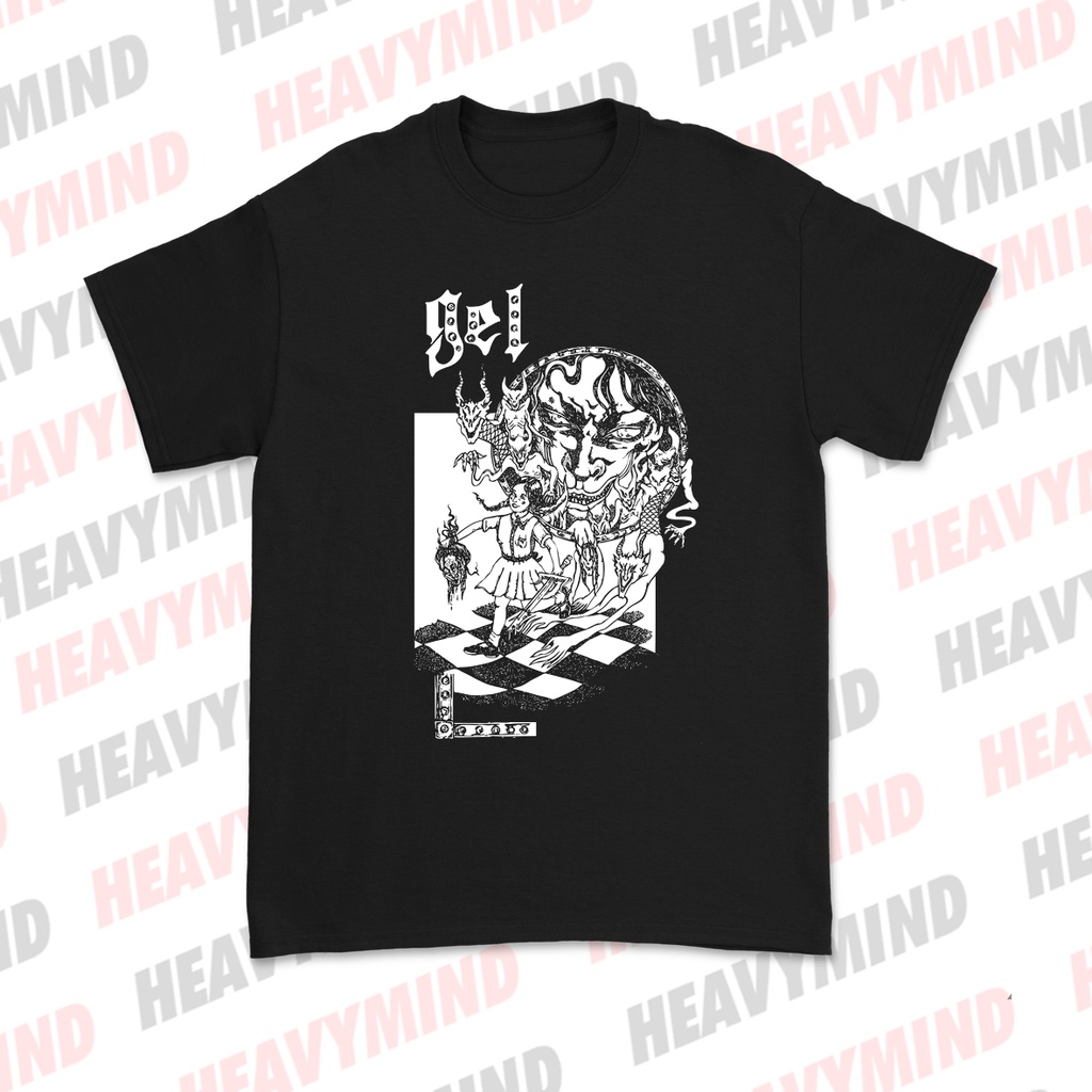 T Shirt Band Gel Hardcore Free Sticker Shopee Philippines