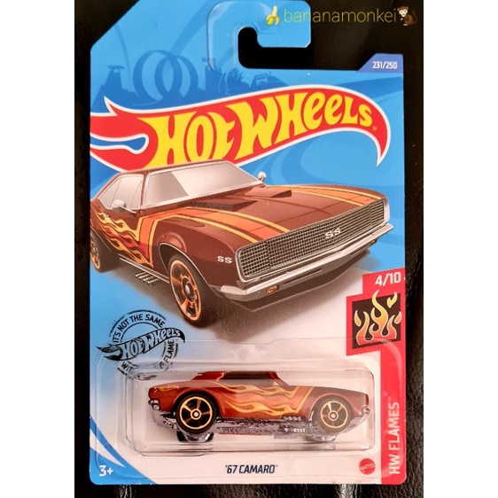 Mattel Hot Wheels HW FLAMES CAMARO Shopee Philippines