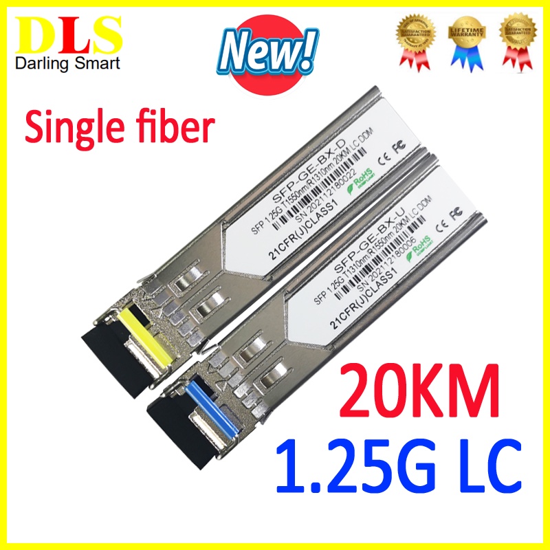 SFP Module 1 25G 20KM 5KM 120KM Mikrotik HUAWEI HP CISCO Etc LC BiDi