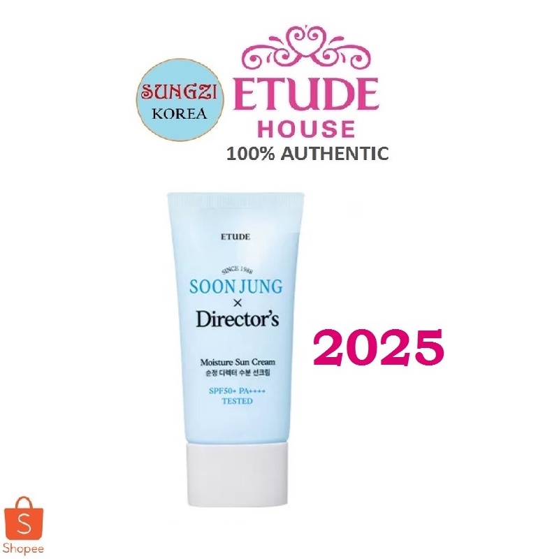 Etude House Soon Jung X Director S Moisture Sun Cream Ml Shopee