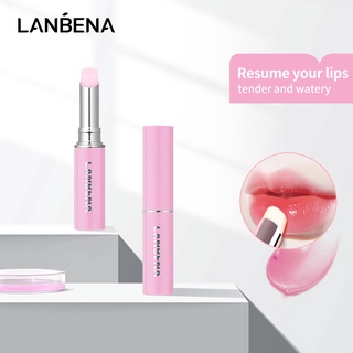 Lanbena Rose Lip Balm Mask Natural Extract Fade Lip Lines Nourishing