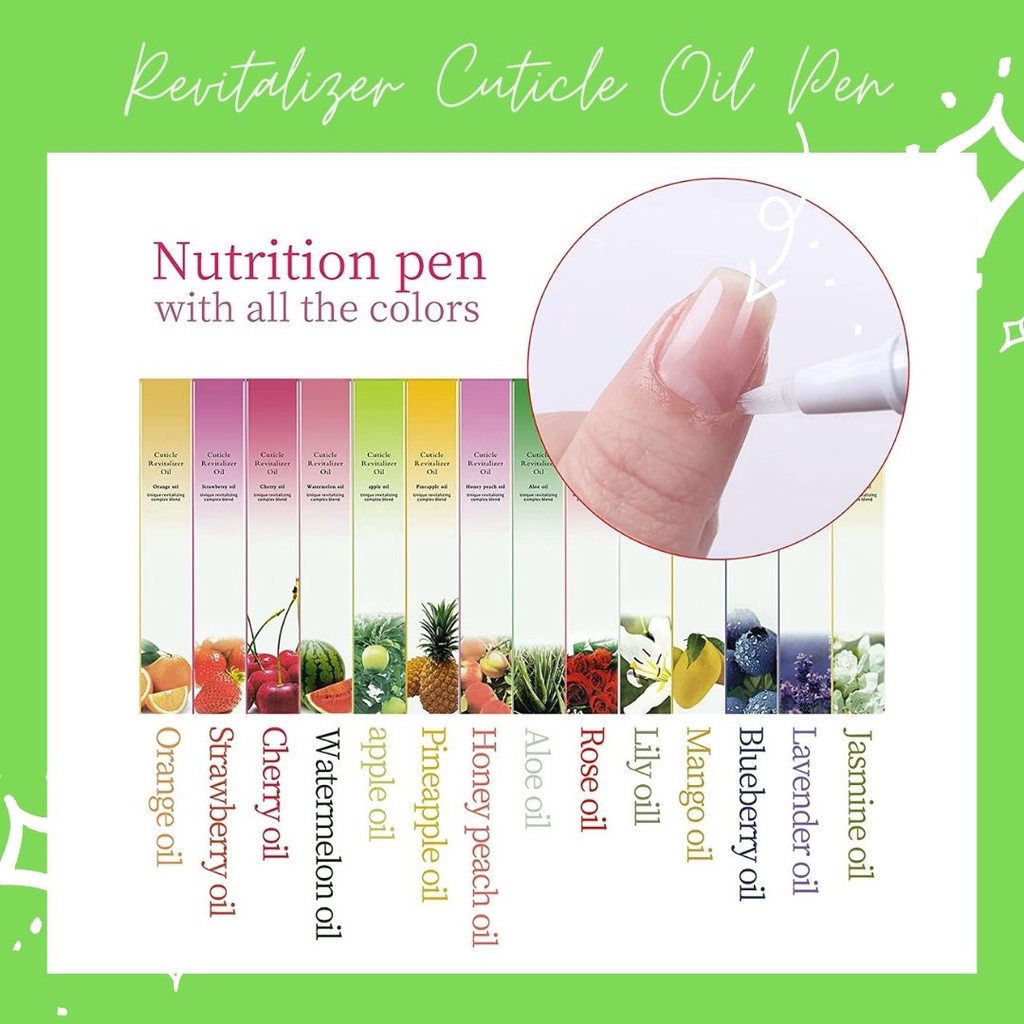 NLN Cuticle Oil Pen Nail Revitalizer Cuticle Oil Treatment Manicure Pen