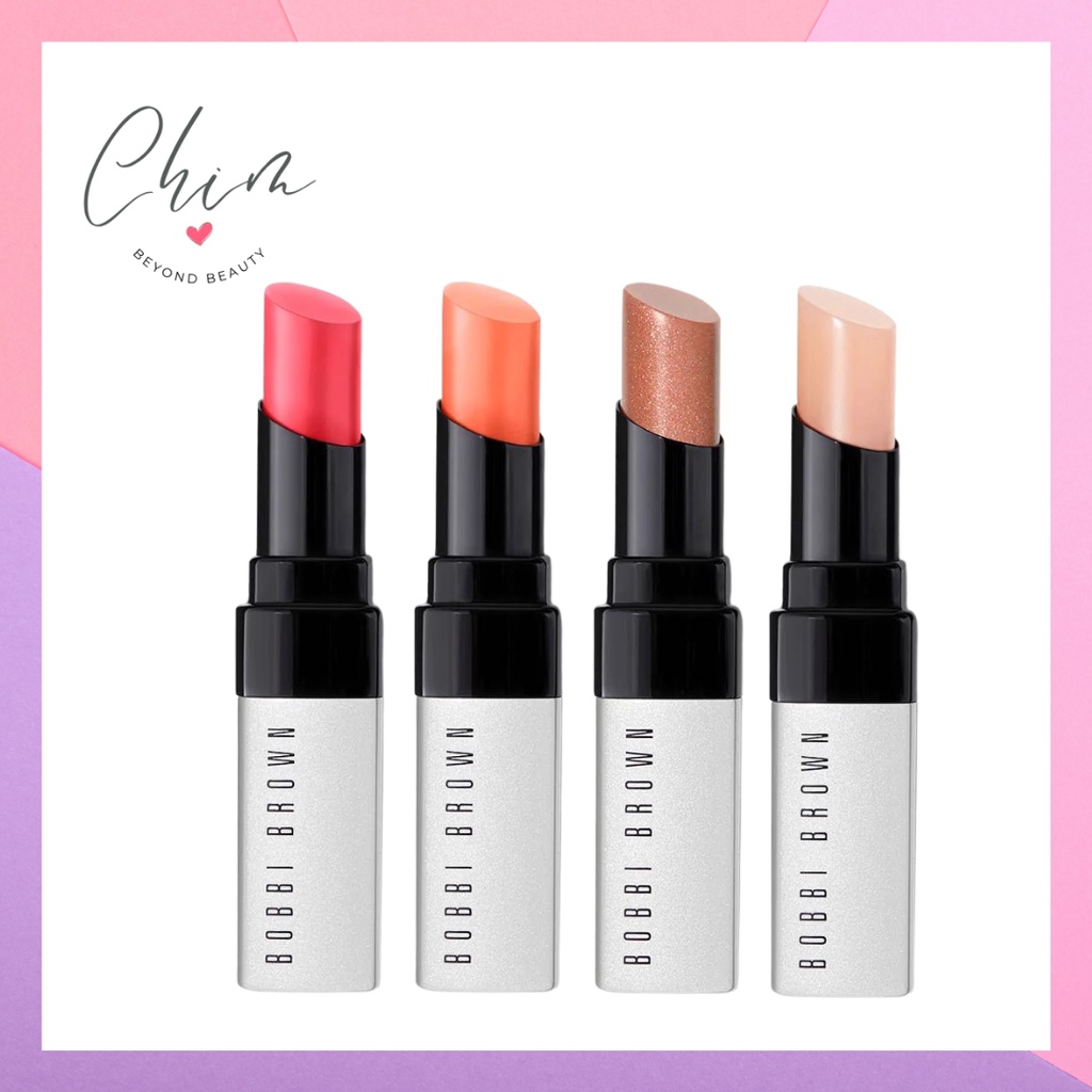 Bobbi Brown Extra Lip Tint Bare Melon Bare Nude Sparkle Bare Pink