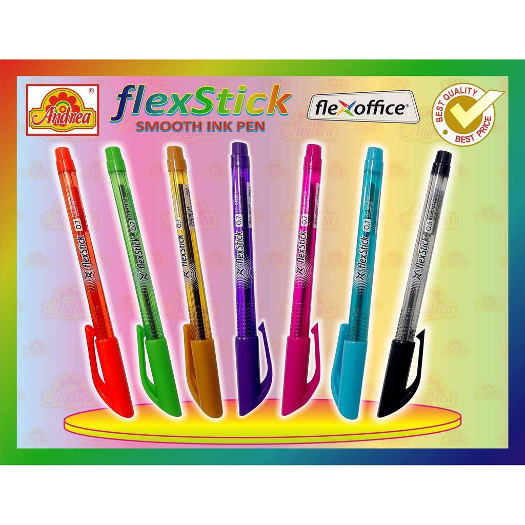 FlexStick FlexOffice Smooth Ink Pen Sold In 12 Pcs ANDREA